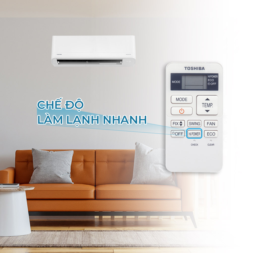 Chế độ làm lạnh nhanh HI POWER | Shopdieuhoa.com