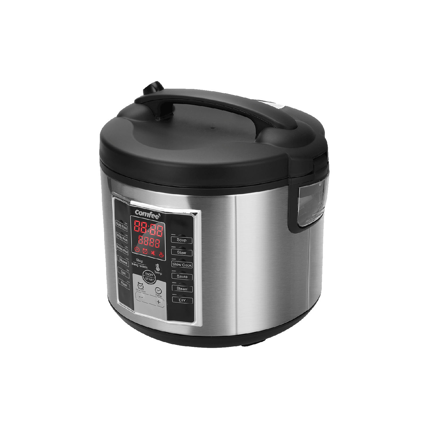 COMFEE' MB-M25 Rice 5L 20 Cups 6-in-1 Electric Slow Cooker for sale online