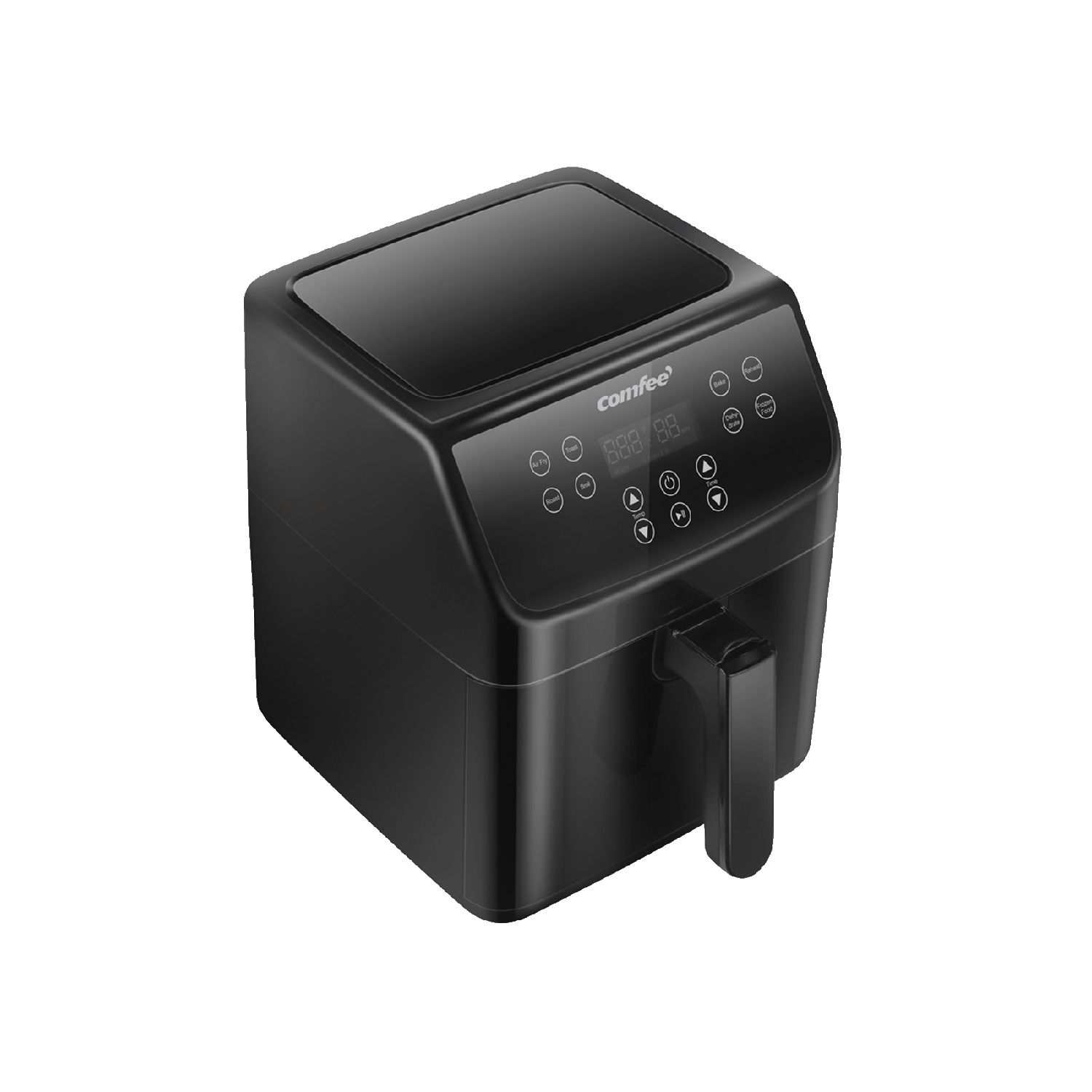 Comfee' 5.8QT Digital Air Fryer, Toaster Oven & Oilless Cooker, 1700W with 8 LED
