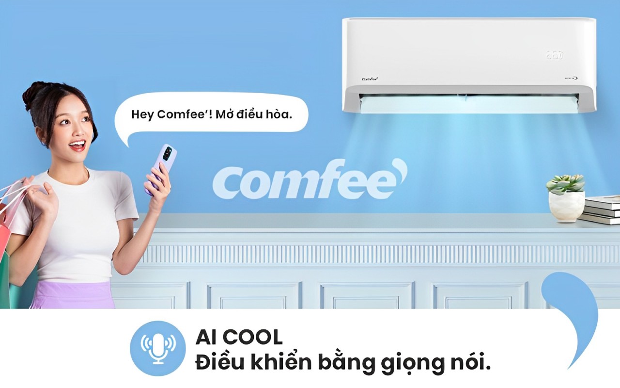 AI Cool - Điều khiển giọng nói trên máy lạnh Comfee