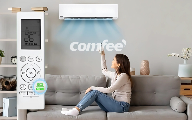 Cách điều chỉnh các chế độ trên remote máy lạnh Comfee Air Series