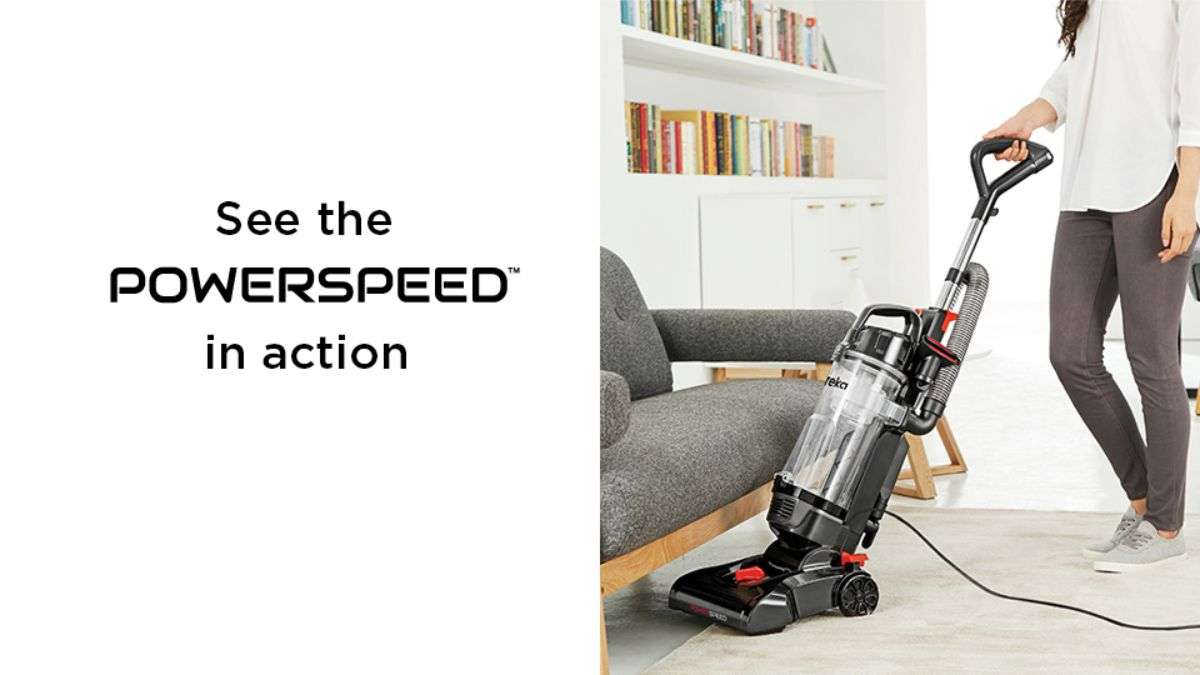 Eureka PowerSpeed Multi-Surface Upright Bagless Vacuum Cleaner NEU180 - The  Home Depot