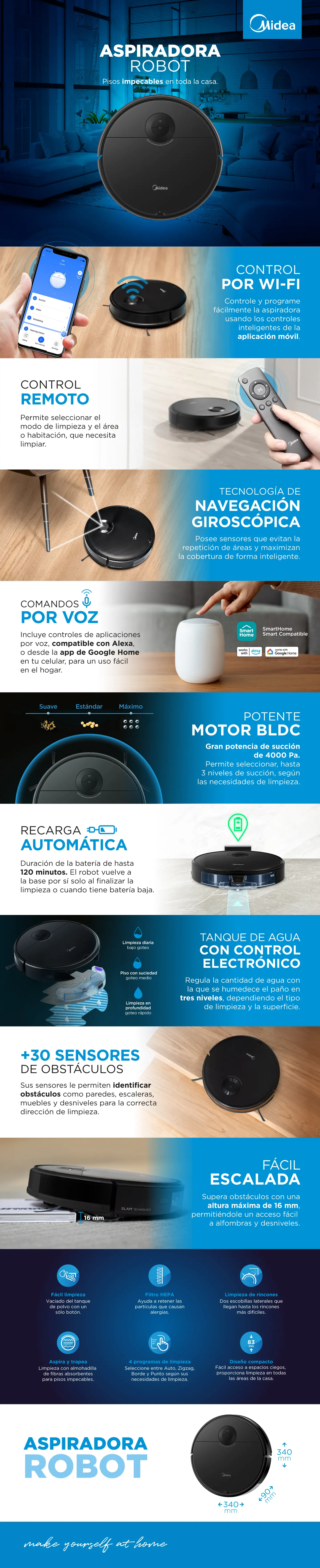 Aspiradora Robot i5C Midea