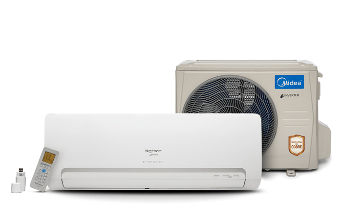 Ar-Condicionado Springer Midea Inverter Wi-Fi 9.000 BTU/h Quente/Frio