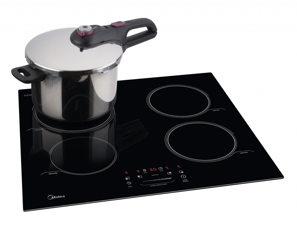 Cooktop De Indução Midea 4 Bocas