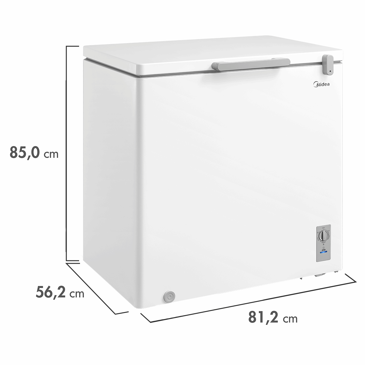 Freezer 200L Midea