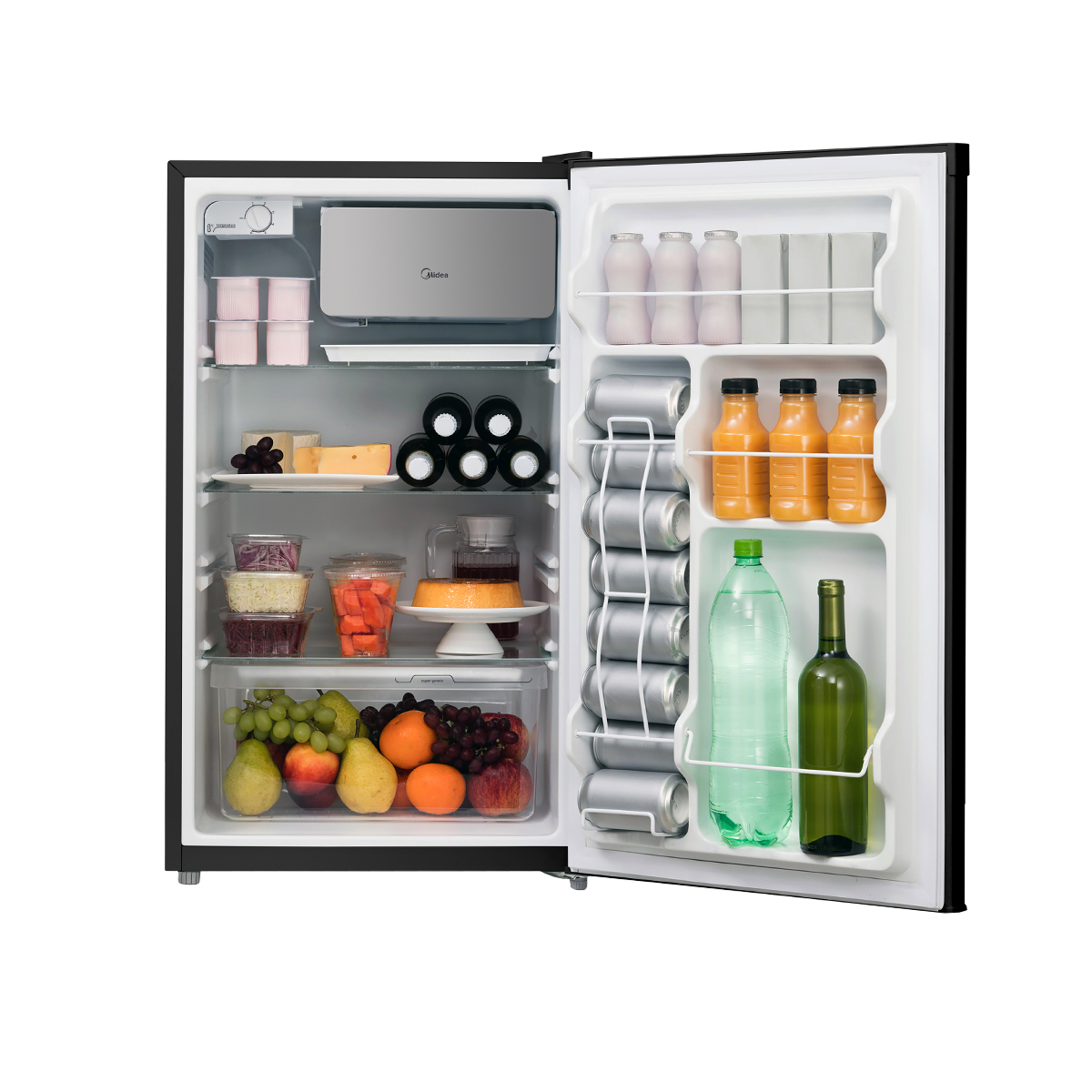 Frigobar Preto 124L Midea