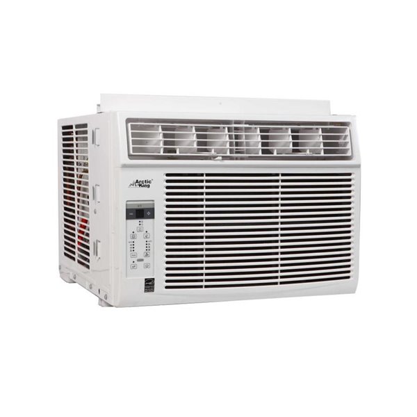 Window Air Conditioner - 12,000-BTU - 3 Speeds - White