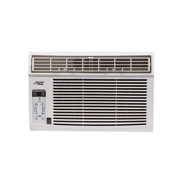 Window Air Conditioner - 8,000-BTU - 3 Speeds - White