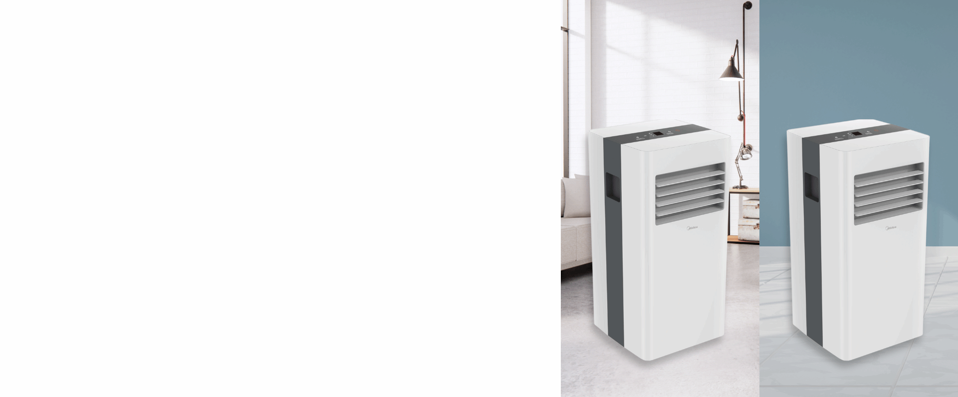 MAP07R1WWT by Midea - 7,000 BTU ComfortSense 3-in-1 Portable Air Conditioner