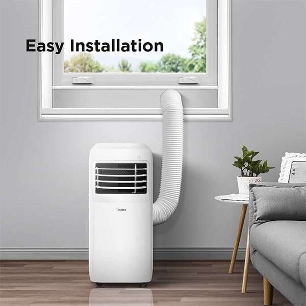 8,000 BTU / 5,300 SACC Midea 3in1 Portable Air Conditioner