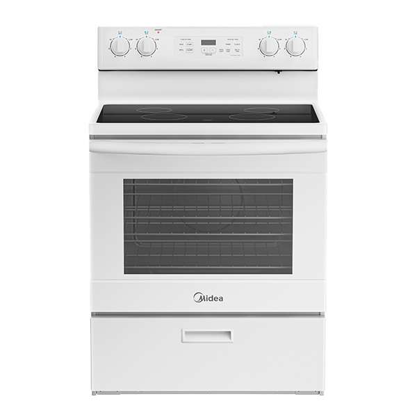 5.1 Cu. Ft. Freestanding Electric Range in White