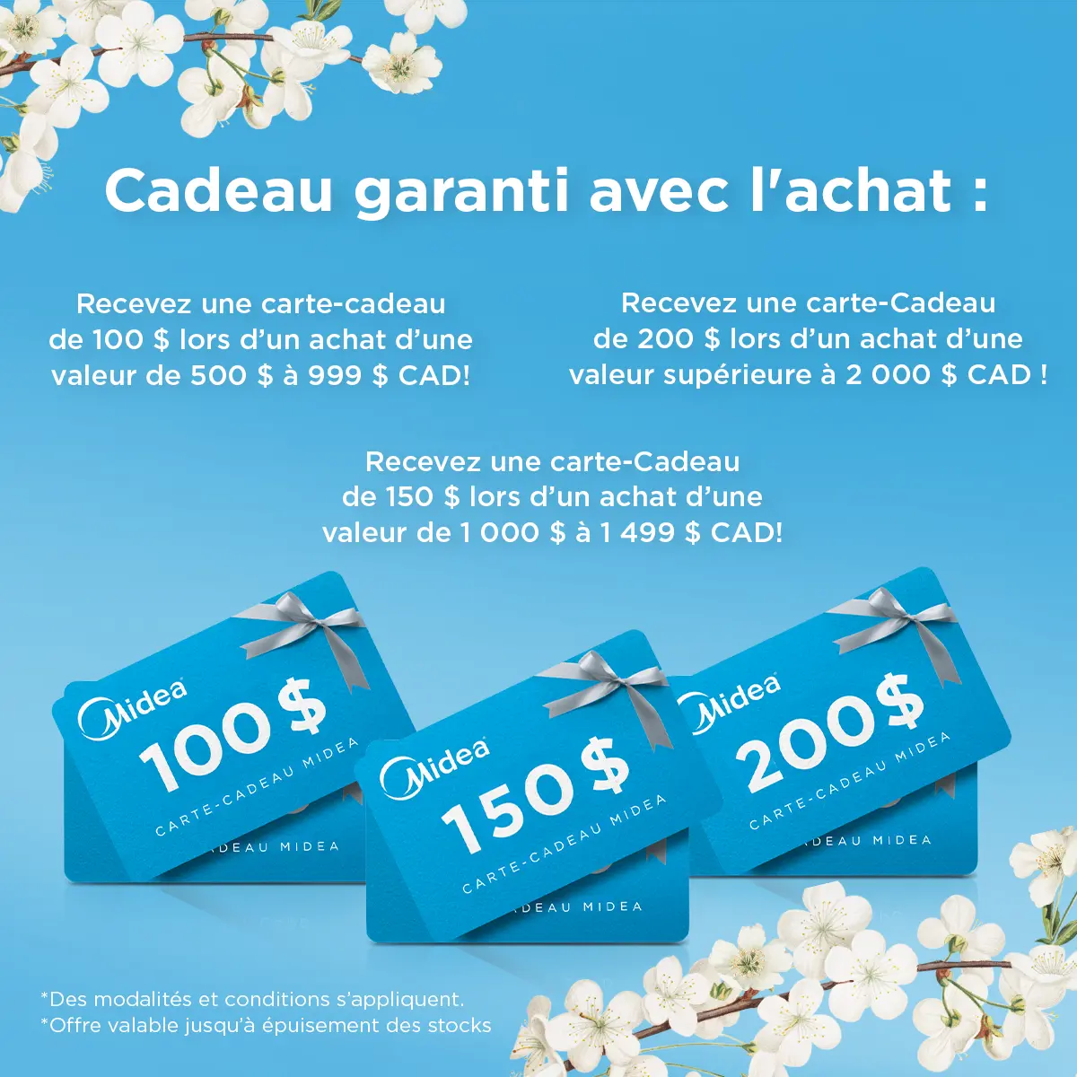 Réclamez votre cadeau dès aujourd'hui!