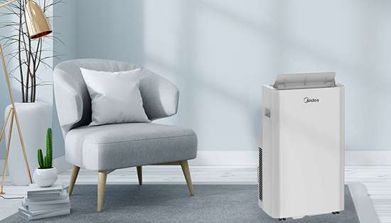 Mobile Klimaanlage Silent Cool Pro in Raum