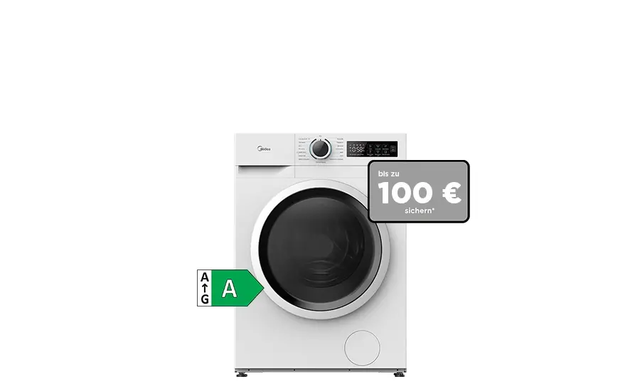 MF110W Waschmaschine mit Energieeffizienzklasse A (A bis G) - bis zu 100 € sparen