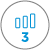 Icon 3 heizstufen