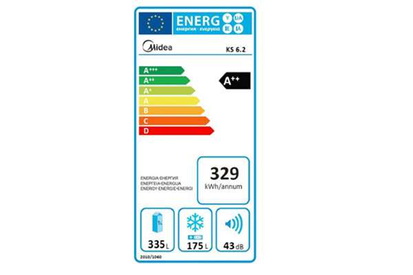 midea ks 6.2 bar side by side