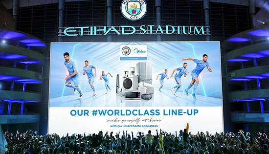 Manchester City Kooperation Banner