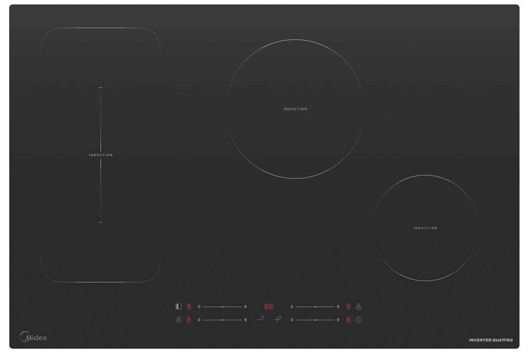 Plaque de cuisson induction 80 cm