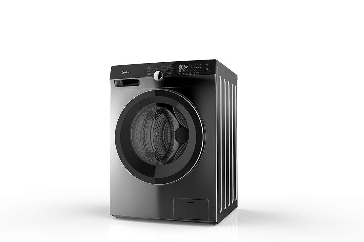 12kg washing machine black