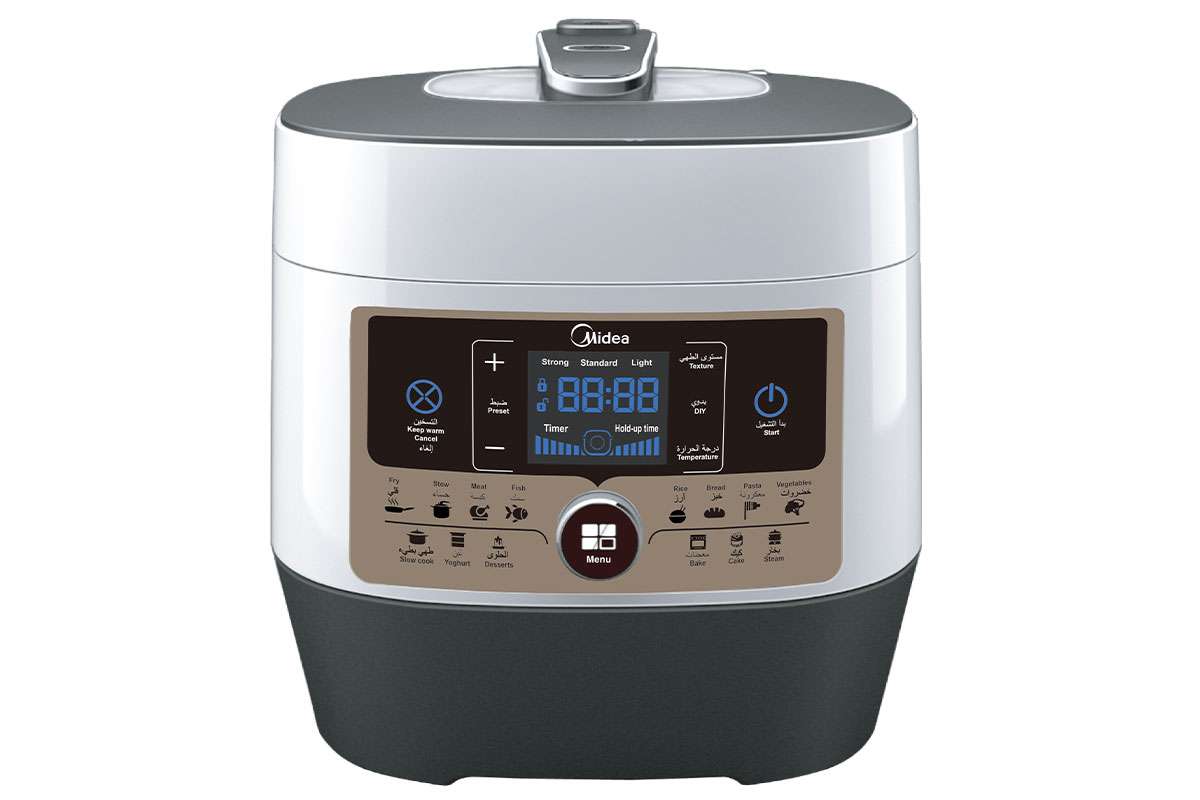 Stainless Steel 6L Electric Pressure Multicooker | Midea Gulf