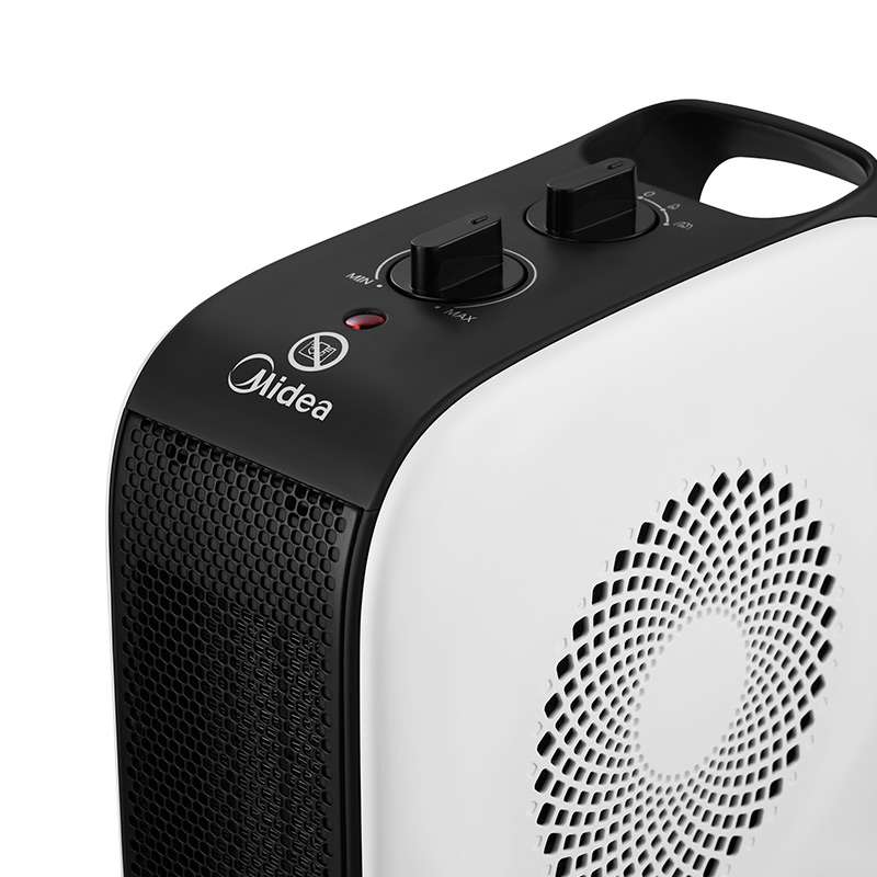 Comfeè NTY15-19 CAE stufetta elettrica Interno Nero, Bianco 1500 W  Riscaldatore ambiente elettrico con ventilatore