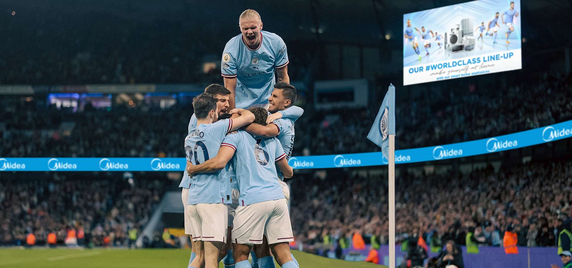 Midea e il Manchester City estendono la loro Parternship globale