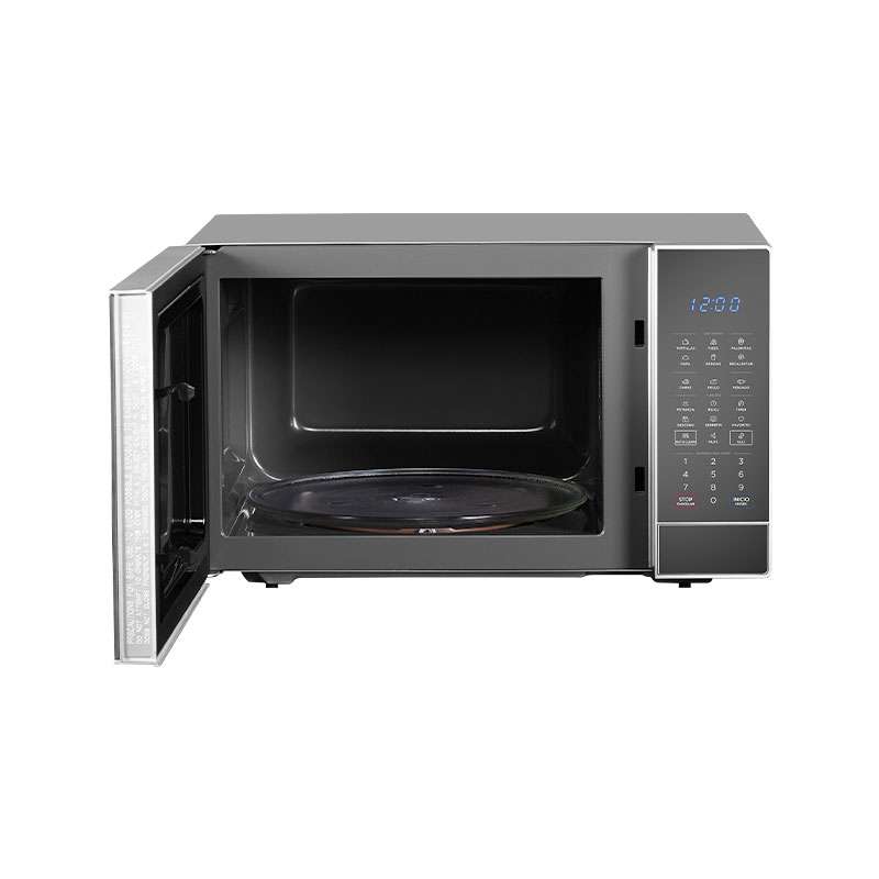 Horno Microondas 1.4 pies cúbicos (20L) - SmartECO - Silver puerta espejo