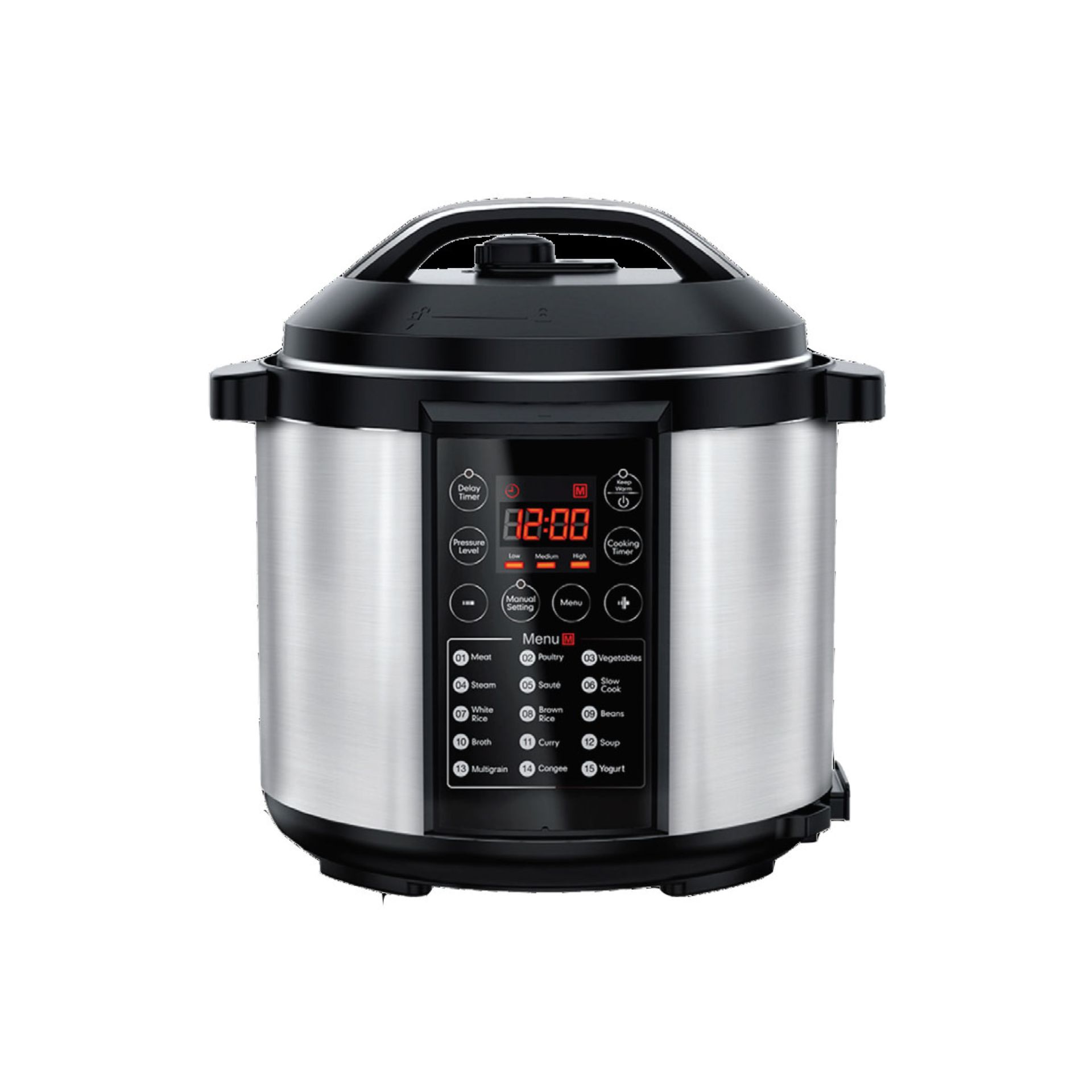 5.7L Pressure Cooker with Stainless Steel Pot MY-D6004B