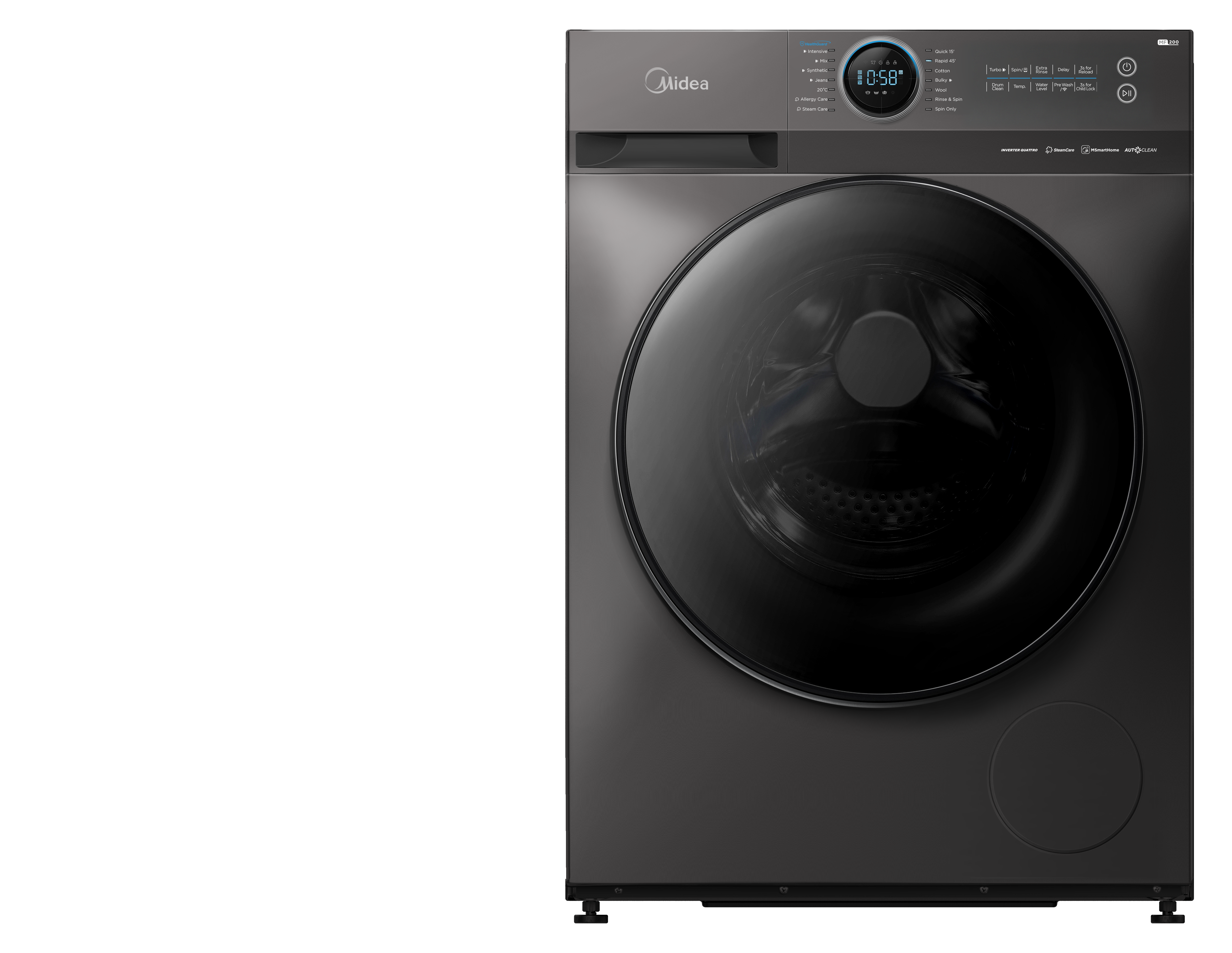 12kgs Front Load Washer Inverter - MF200W120WB