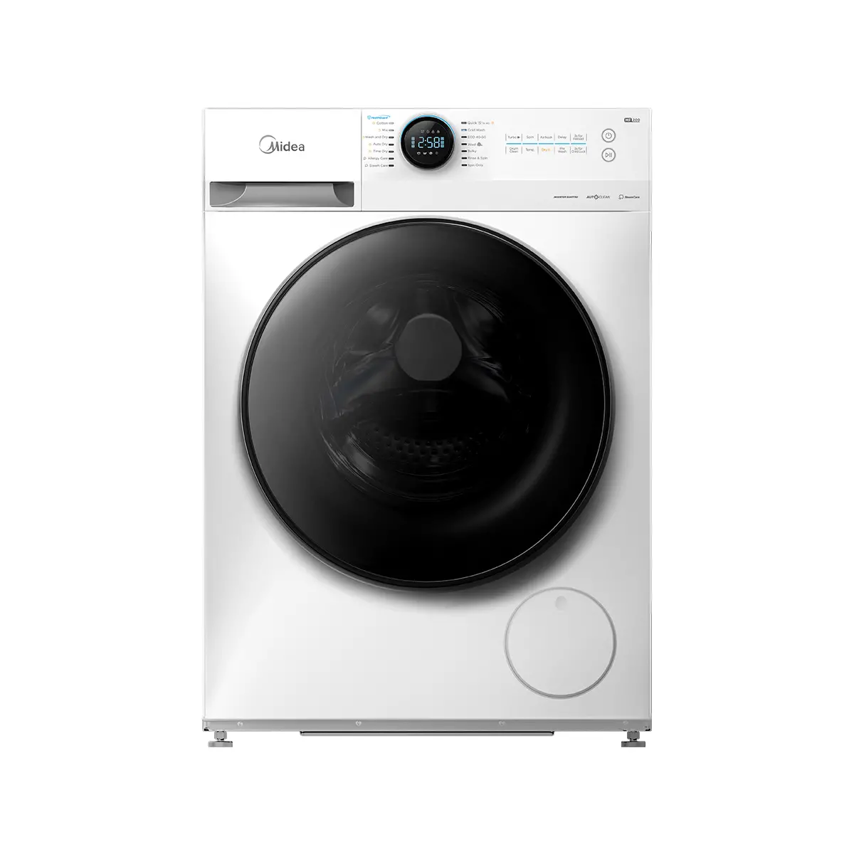 Midea 12/8kg Luna Inverter Series Fully Automatic Front Load Combo Washing Machine
