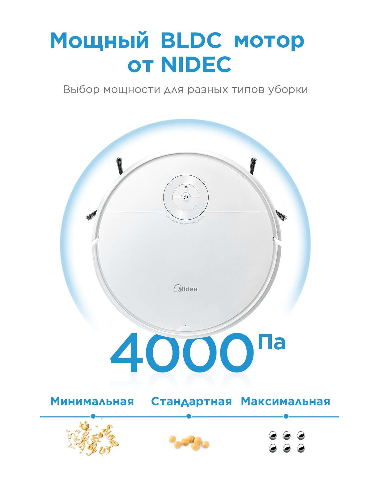 Робот пылесос Midea VCR10W