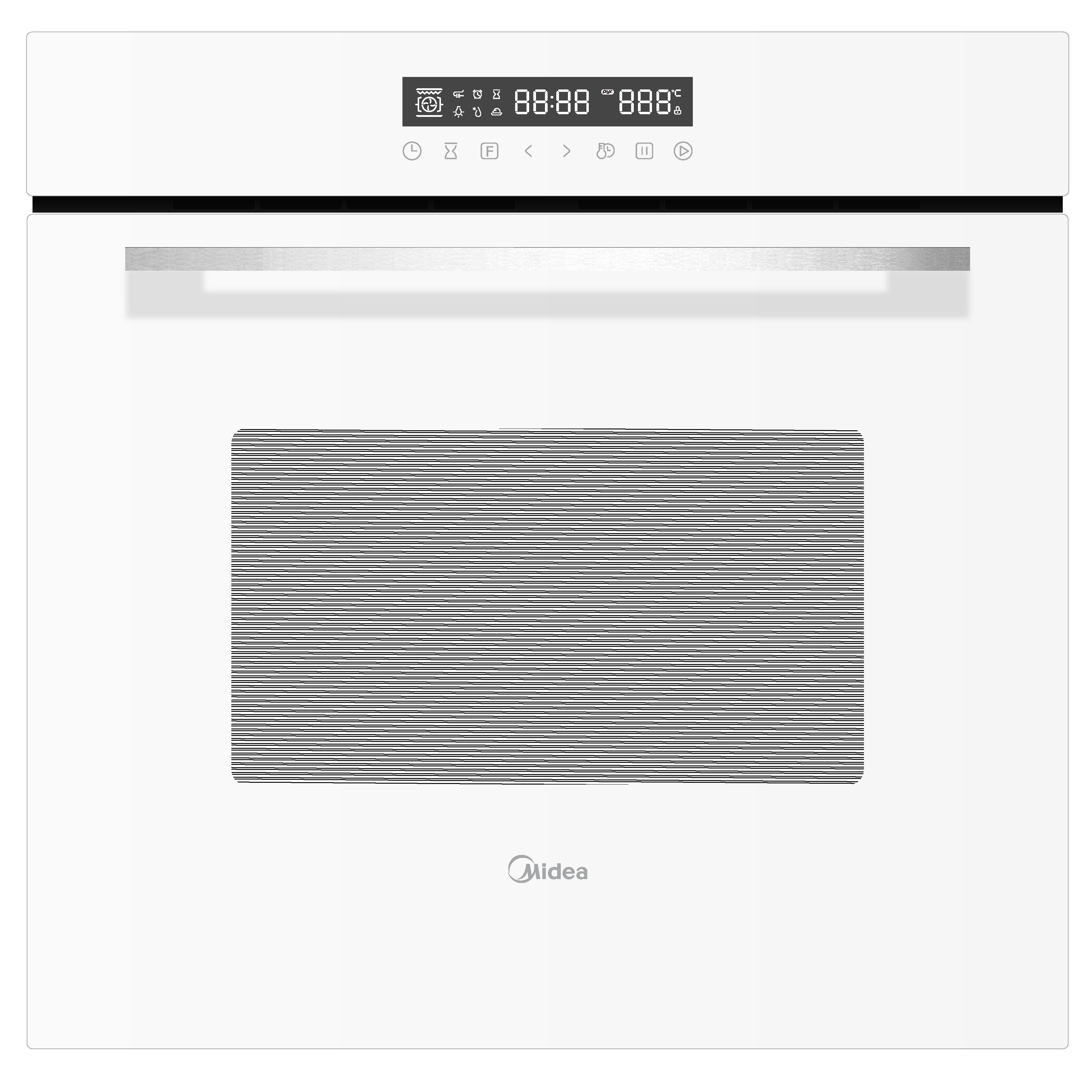 Midea mo98270cgb электрический духовой шкаф