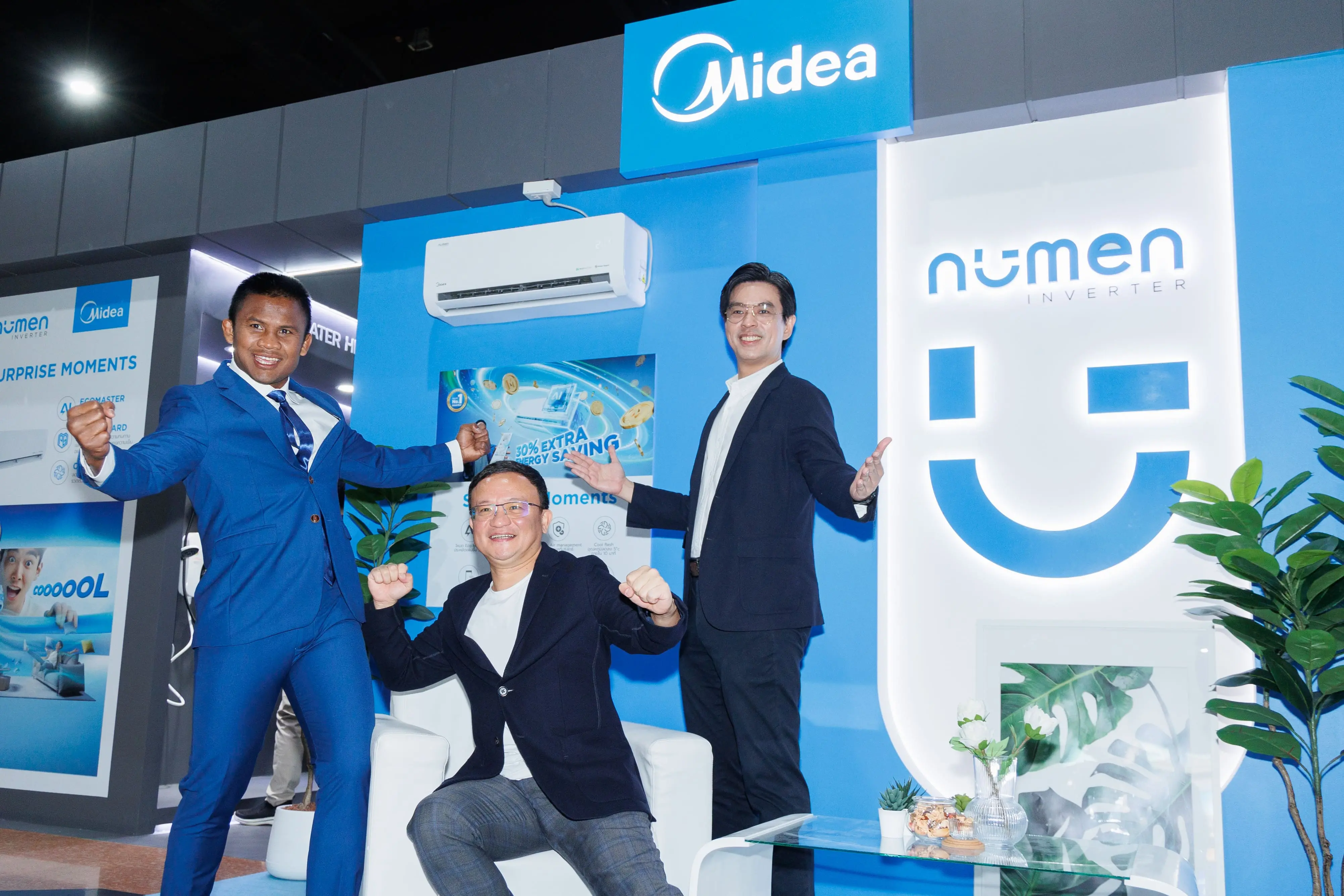 NUMEN INVERTER ไมเดียเปิดตัวแอร์ใหม่ ครั้งแรกของโลก 2025