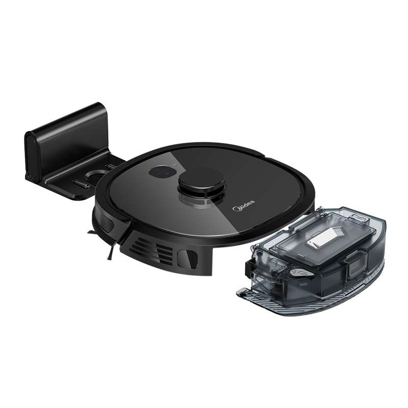 Midea Robot Vacuum Cleaner M6 with 2000Pa Power, 140min Big Battery, Smart Mapping for Multi-floors, 5th Generation of LDS Navigation System, Compatible with Msmartlife App