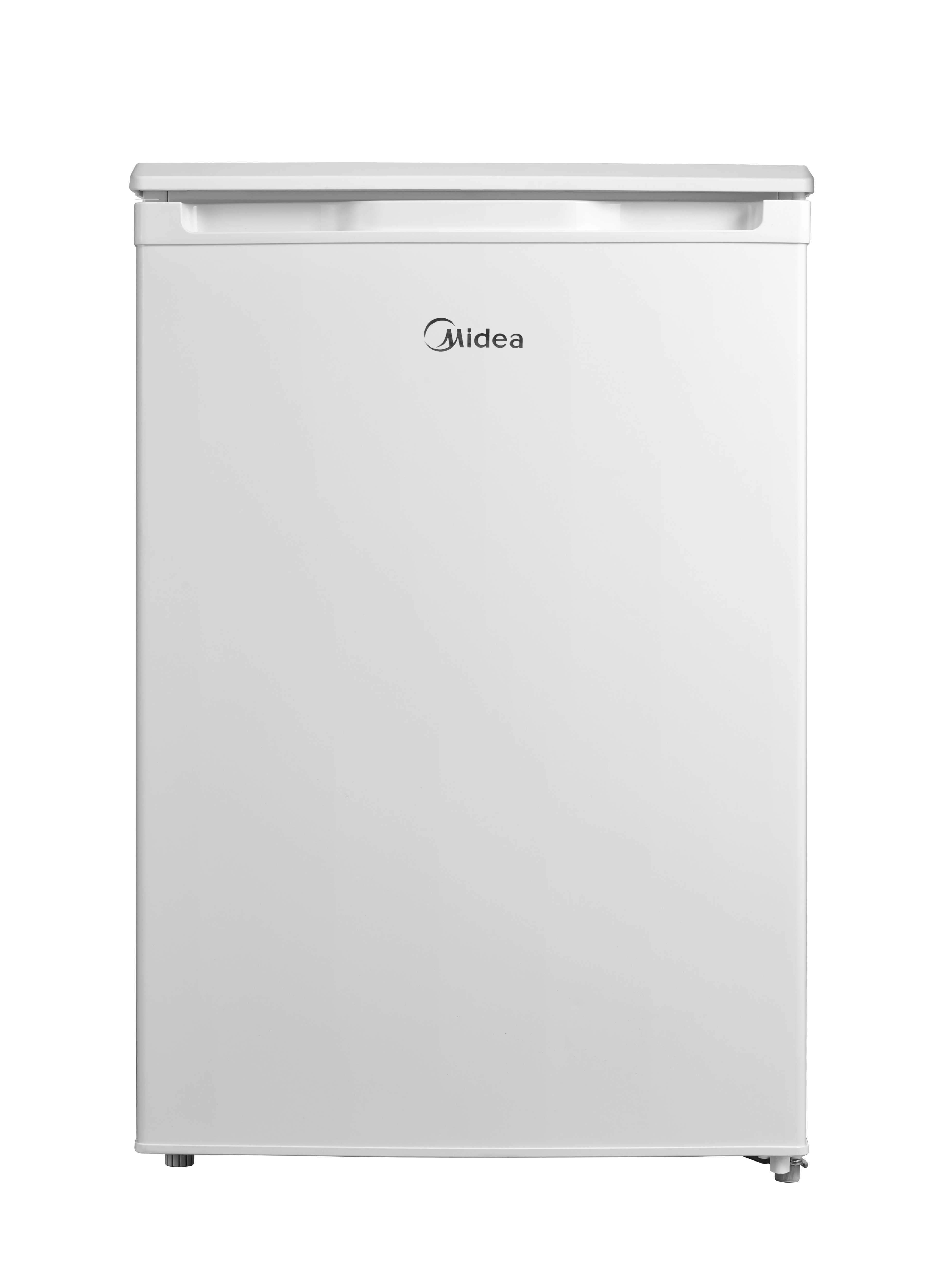 Midea MDRD168FGE01 55.3cm Undercounter Larder with Ice Box Freestanding Reversible Door Mechanical Control 113L White