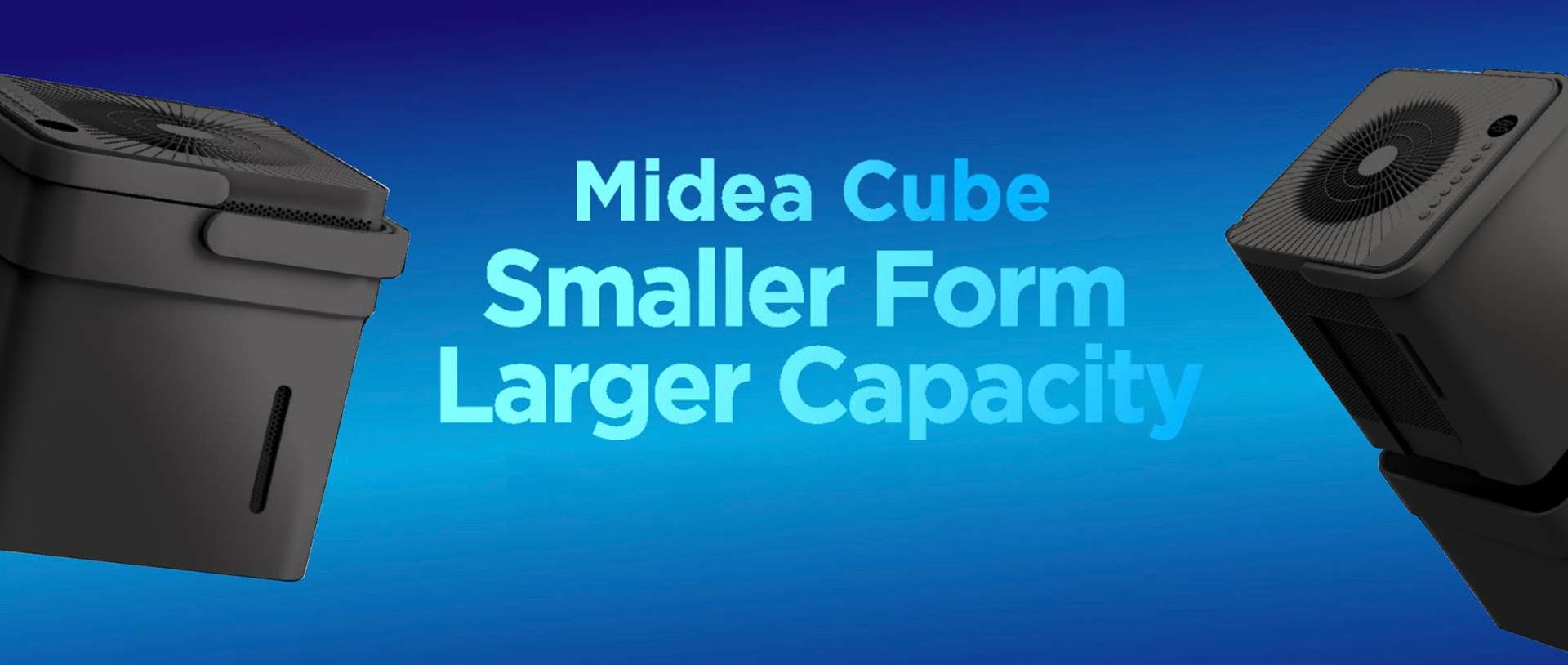 Deshumidificador Midea Cube dB09155CW3S
