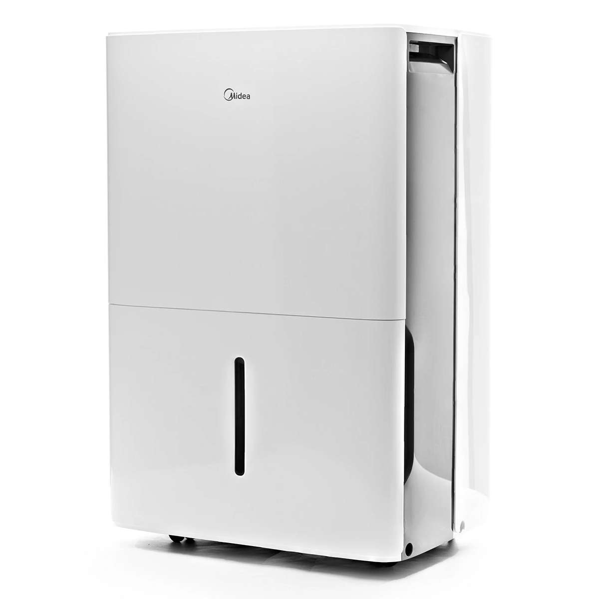 Midea 50 Pint EnergyStar Smart Dehumidifier for Wet Rooms with Pump