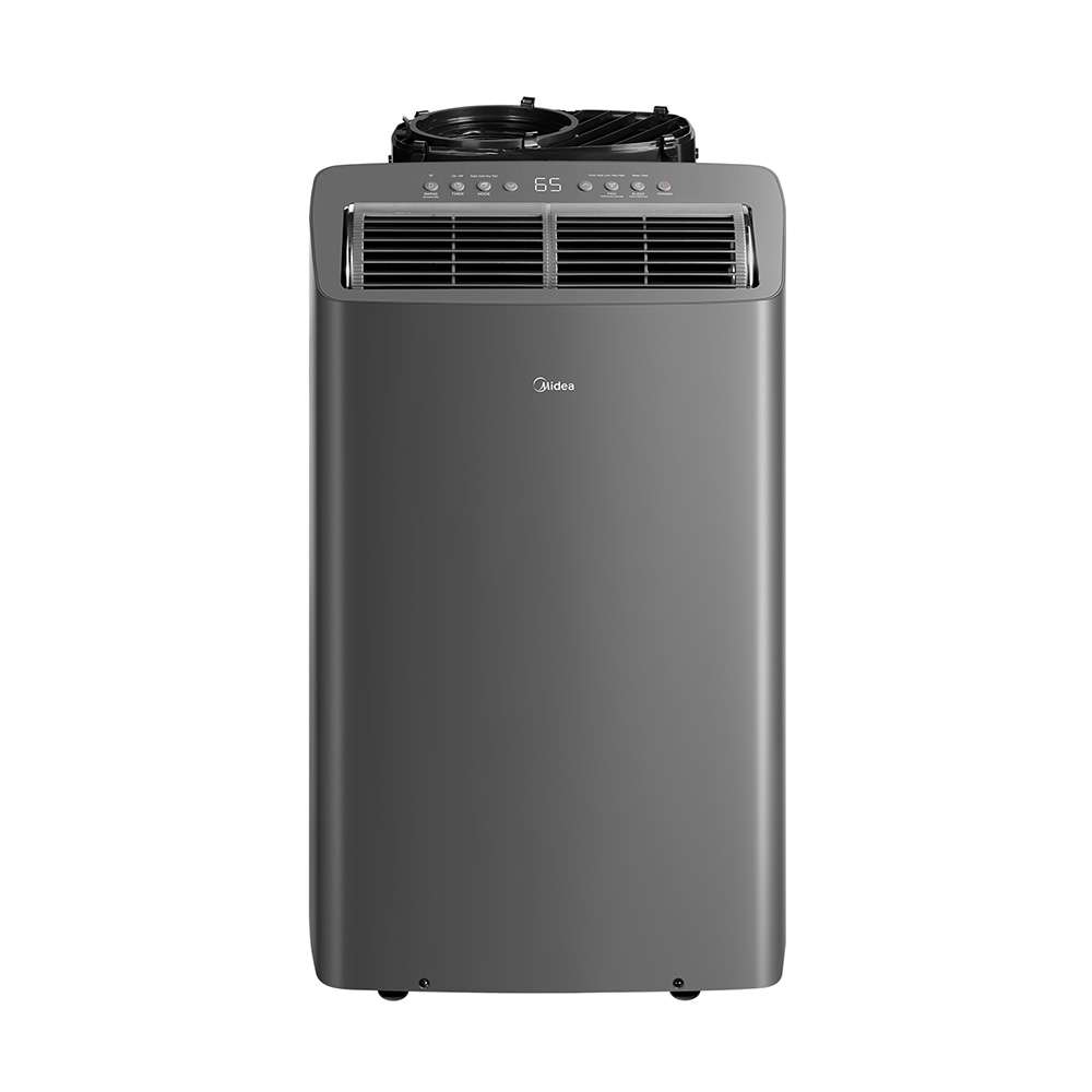 Midea DUO 10,000 BTU SACC Smart Inverter Portable Air Conditioner, Grey
