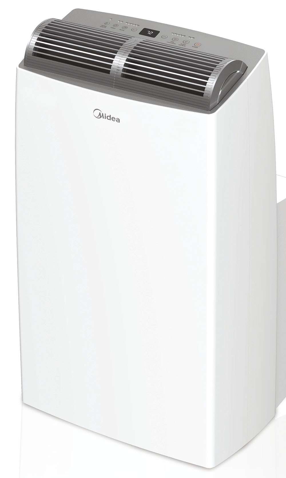 Midea DUO 12,000 BTU SACC Smart Inverter Portable Air Conditioner with Heat, White