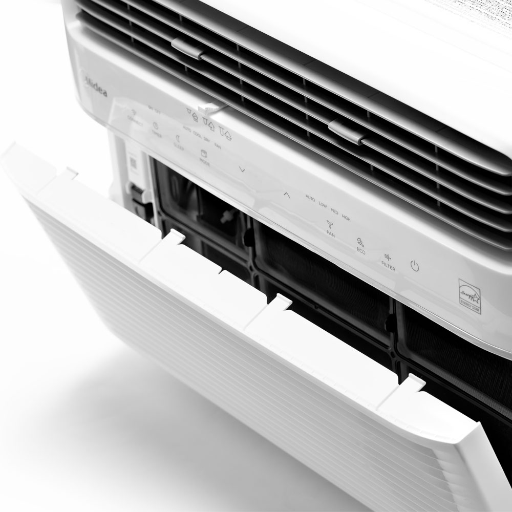 8,000 BTU SmartCool Window Air Conditioner with Wi-fi and Voice Control