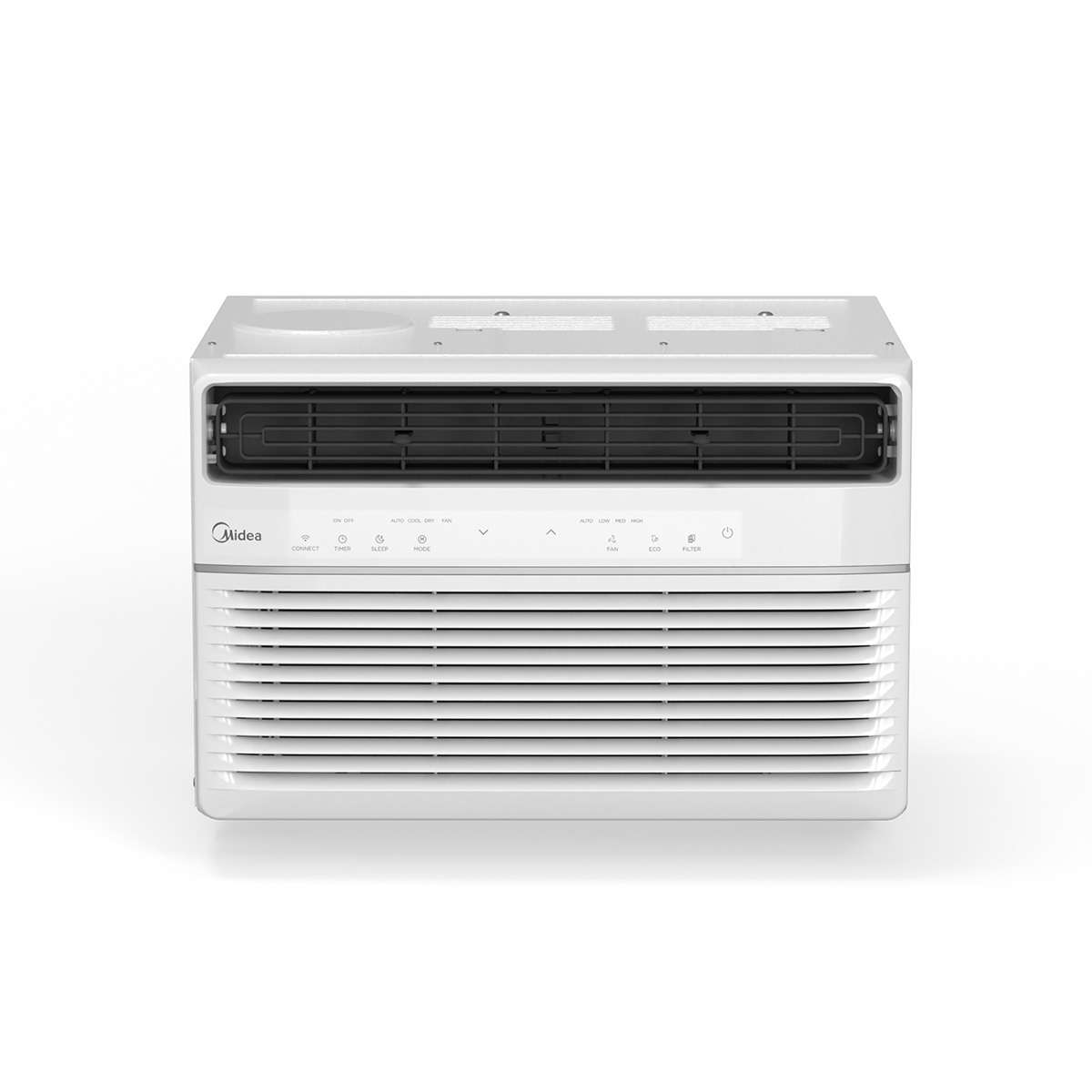 Midea 6,000 BTU Window AC, 3 -in-1 Cools, Dehumidifies and Circulates, Washable Filter, Remote Control, up to 250 Sq. Ft.