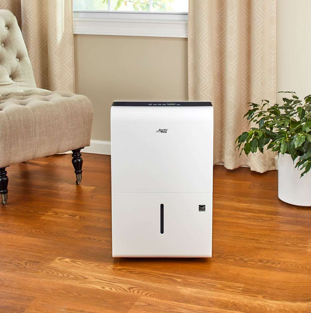 Kinghome 50-Pint 3-Speed Dehumidifier with Built-In Pump ENERGY