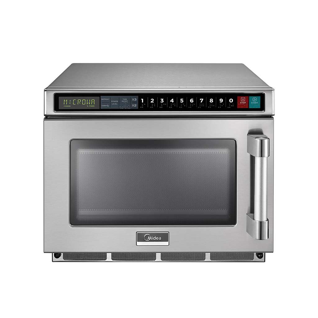 0.6 Cu. Ft. 1200W Push Button Heavy Duty Commercial Microwave