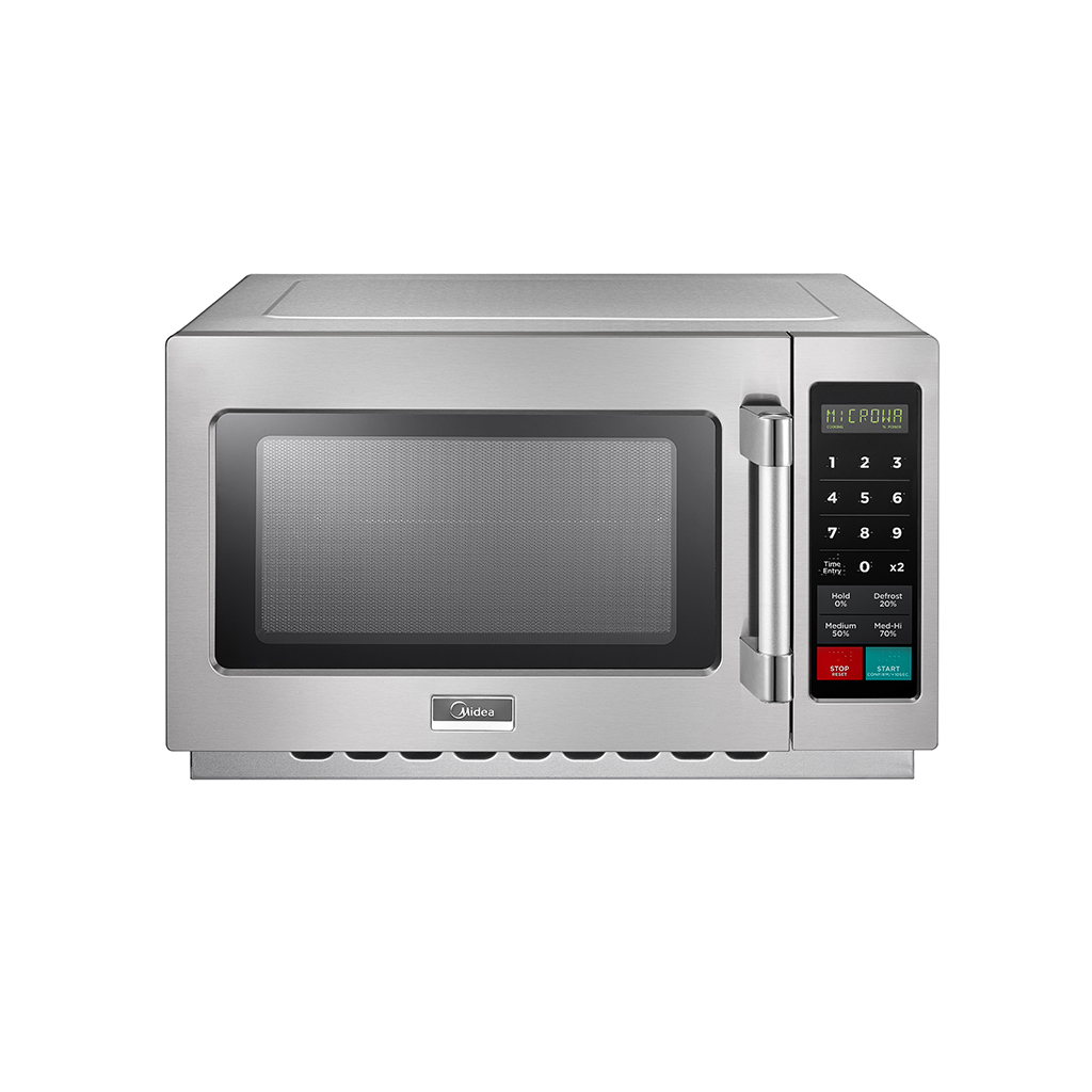 1.2 Cu. Ft. 1000W Push Button Medium Duty Commercial Microwave