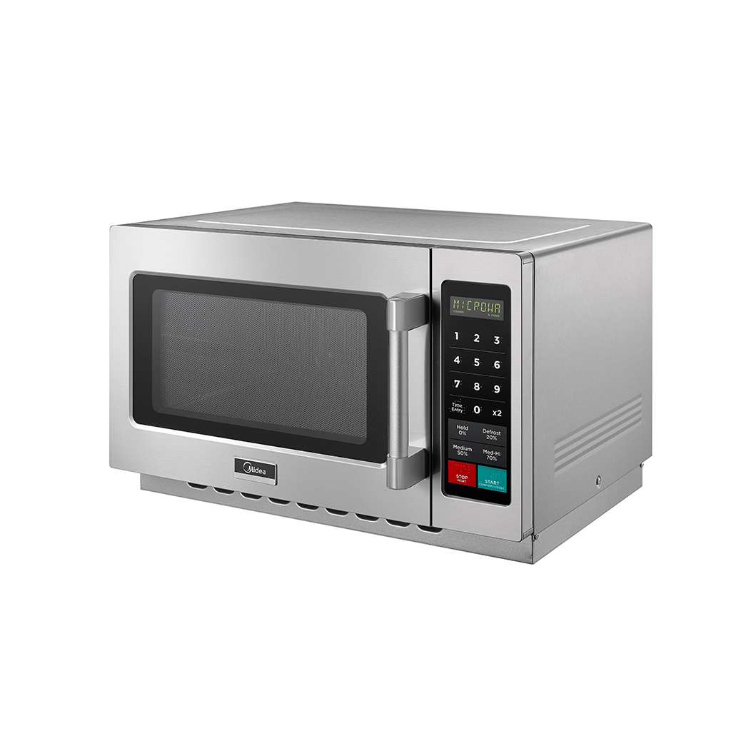 Midea 1025F1A 1000 Watts Commercial Microwave Oven - 0.9 cu. ft. — The  Restaurant Warehouse