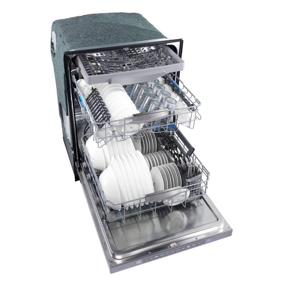 45 dBA Dishwasher with Extended Dry in Stainless Steel