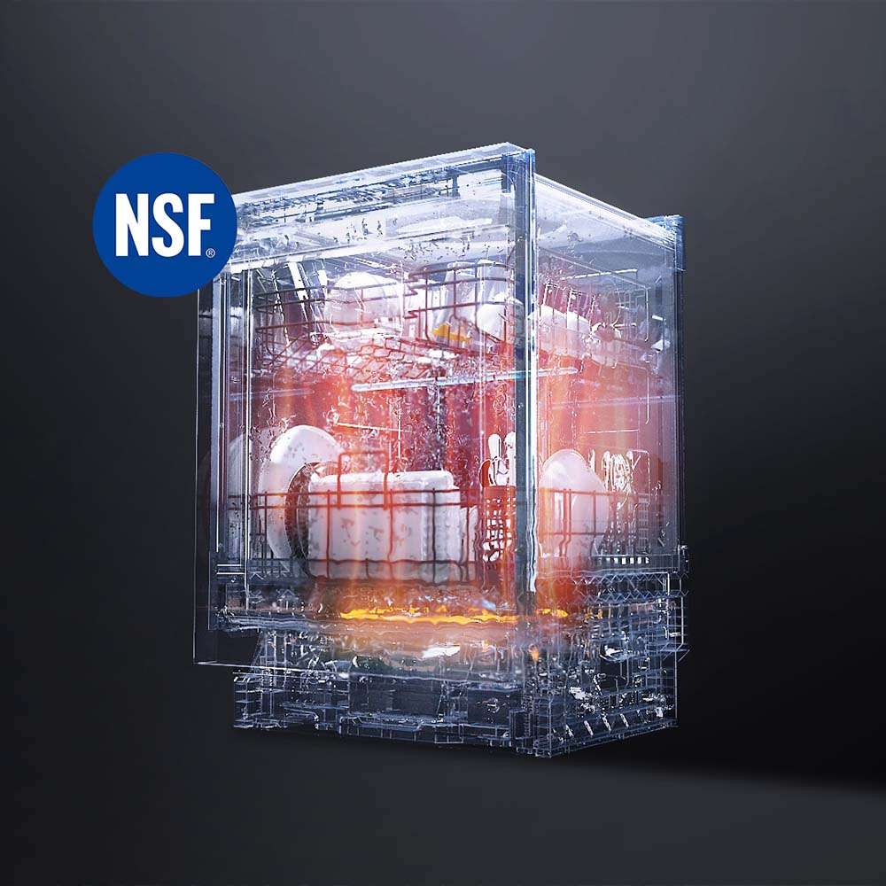 NSF-CERTIFIED SANITIZE CYCLE