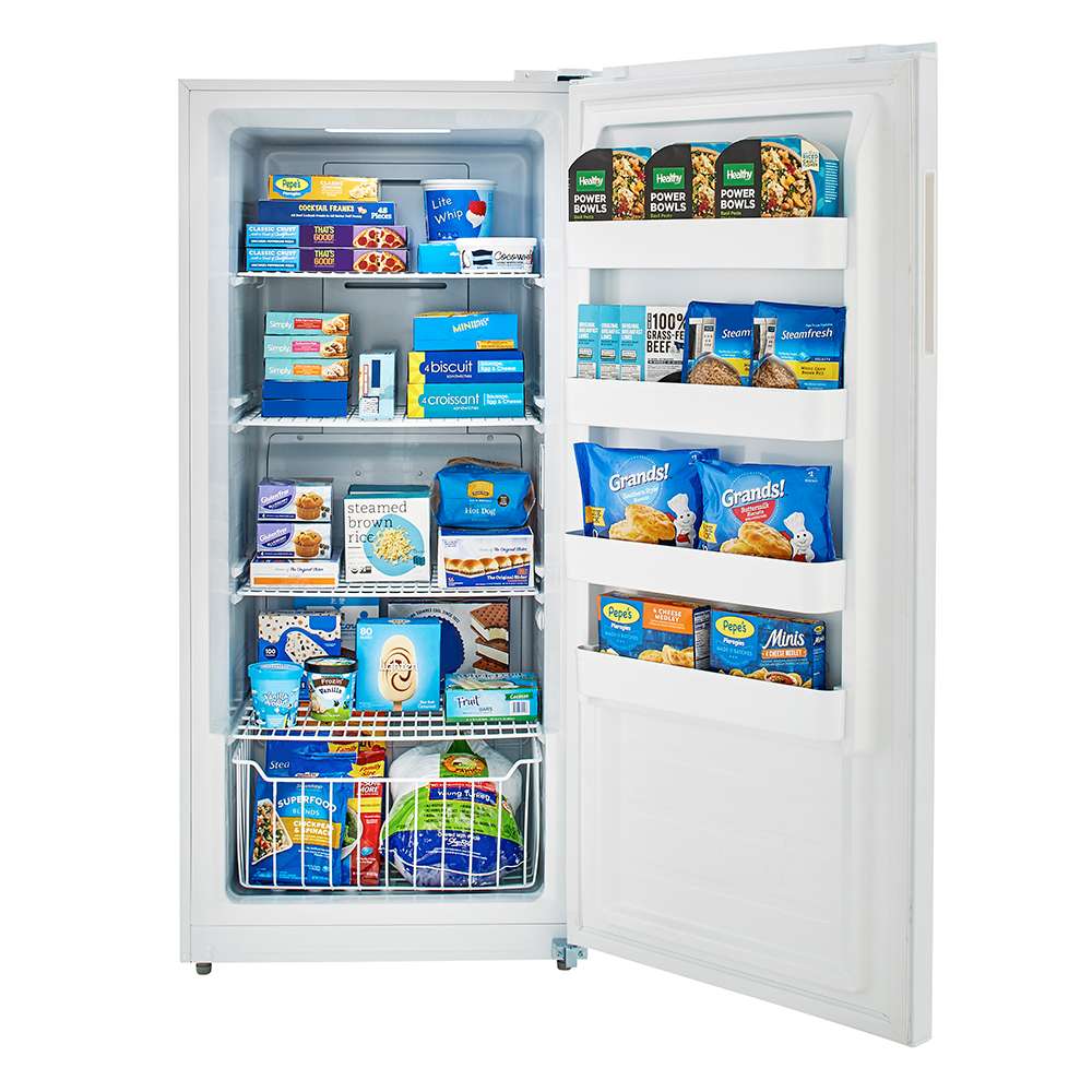 13.8 Cu. Ft. Upright Convertible Freezer White