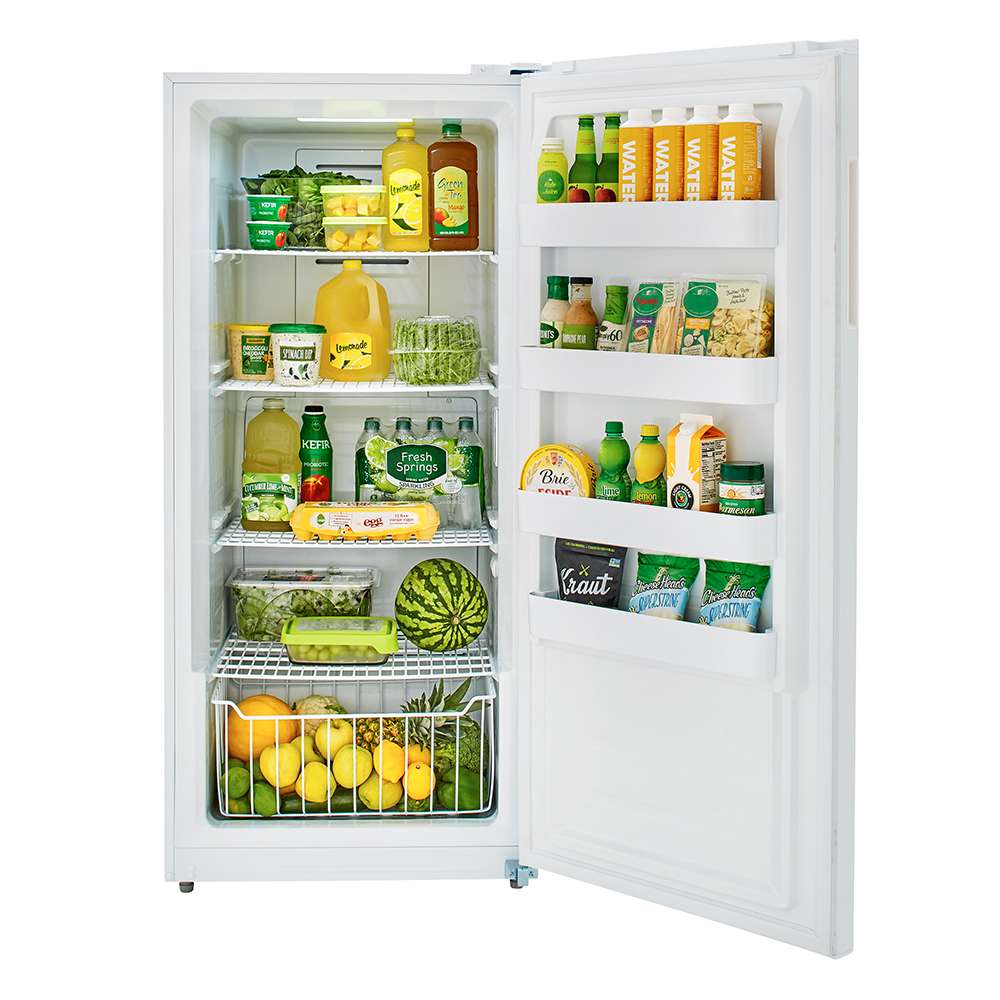 13.8 Cu. Ft. Upright Convertible Freezer White